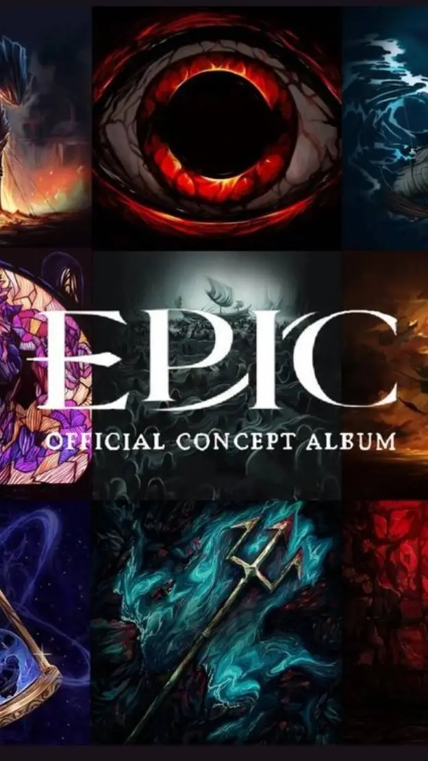 ai character: Epic god games🥺 background