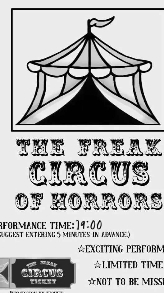 ai character: 📜The freak circus📜 background