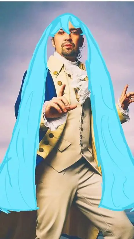 ai character: 📜 Hamilton!📜 background