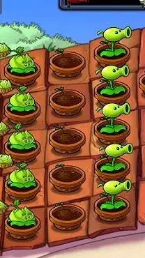 ai character: roof level! background
