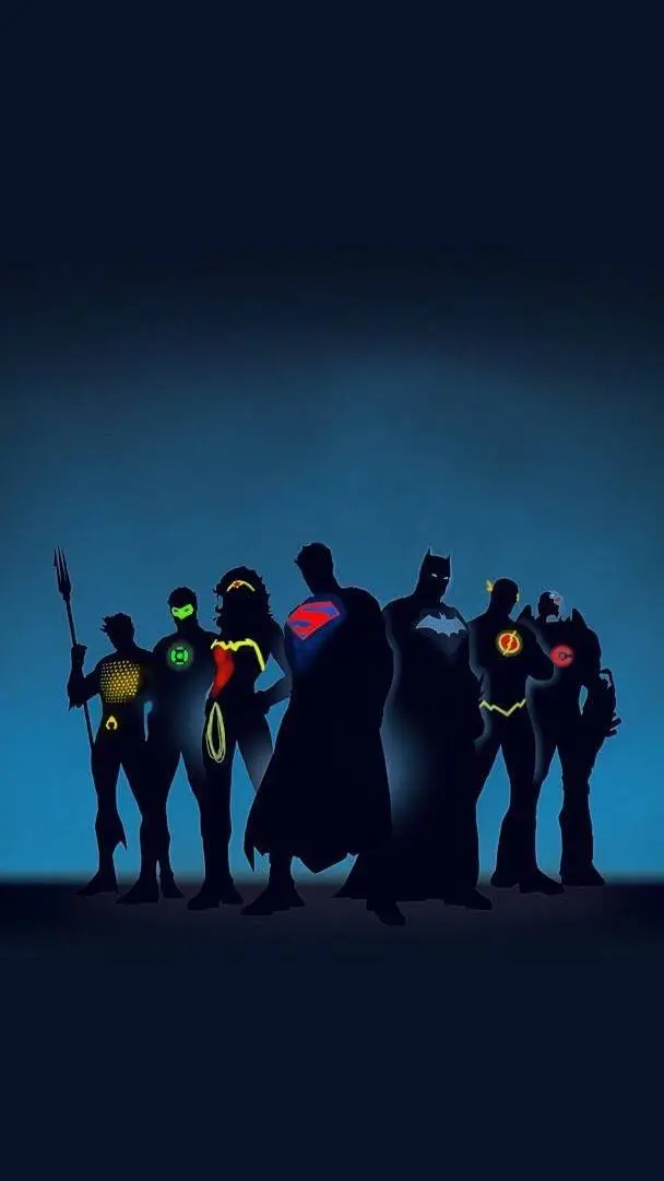 ai character: Justice league  background