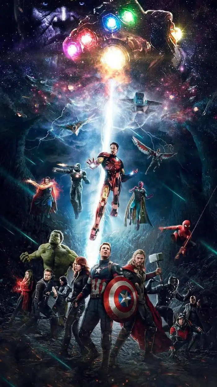 ai character: Avengers! background