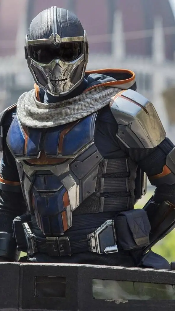 ai character: Taskmaster. background