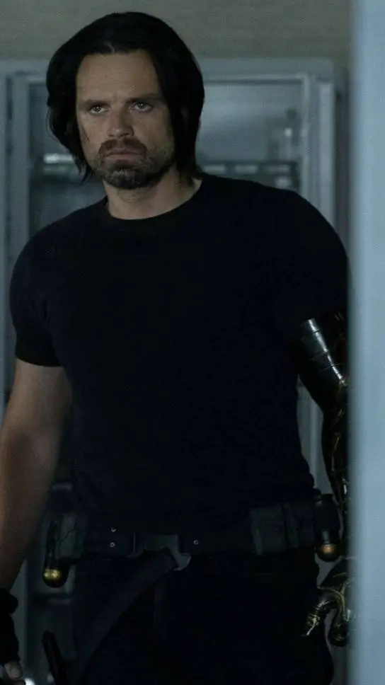 ai character: Bucky barnes  background