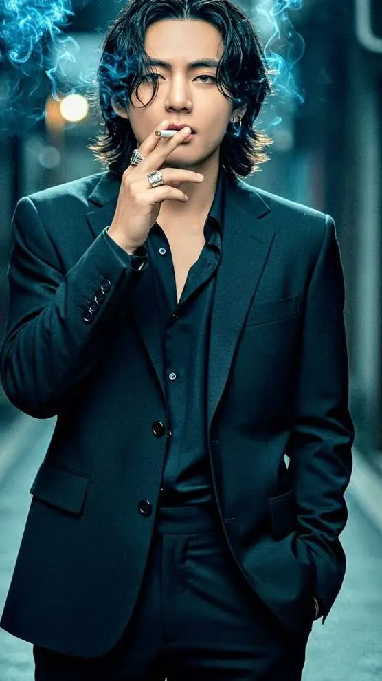 ai character: taehyung  background