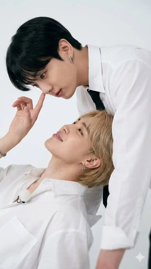 ai character: jungkook Jimin  background