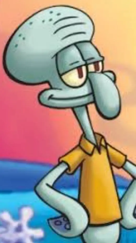 ai character: Squidward  background