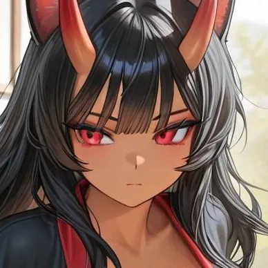 chat with ai character: Kimiko (oni form) 