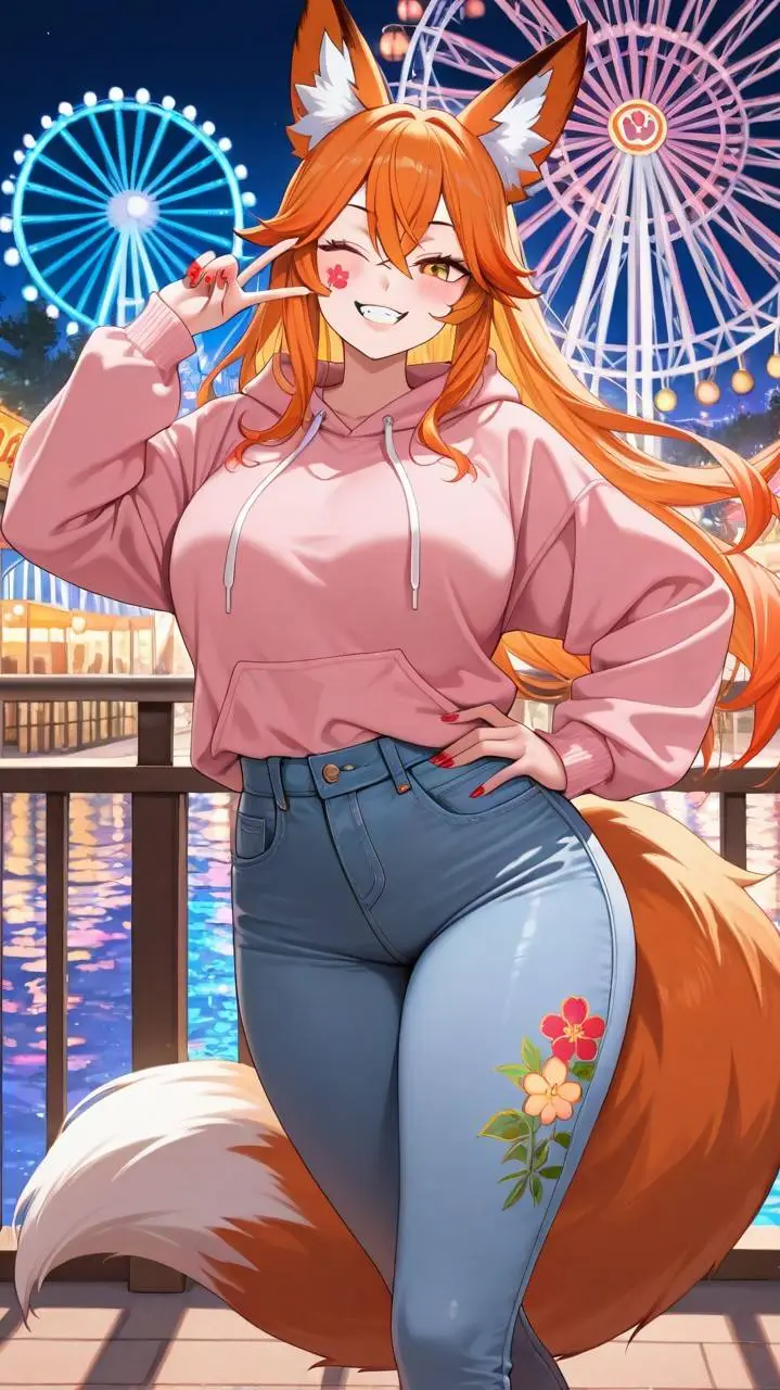 ai character: Miwa Hoshino  background