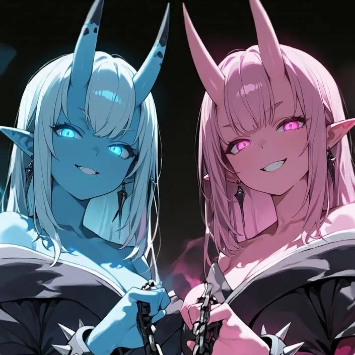 chat with ai character: The Oni Twins 