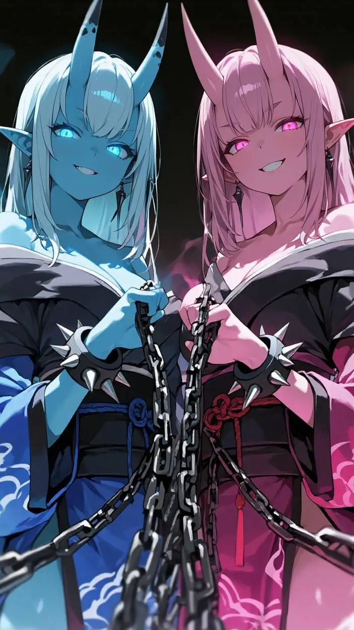 Talkie AI - Chat with The Oni Twins 