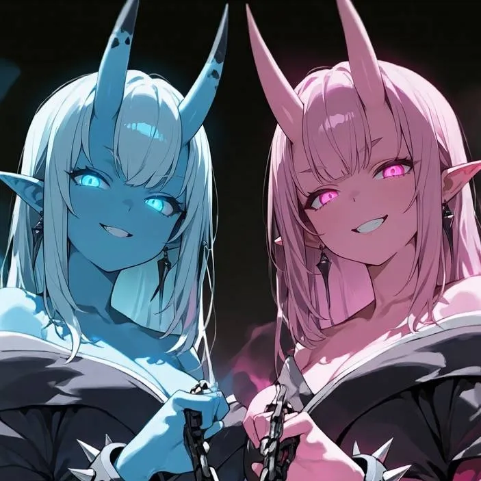 chat with ai character: The Oni Twins 