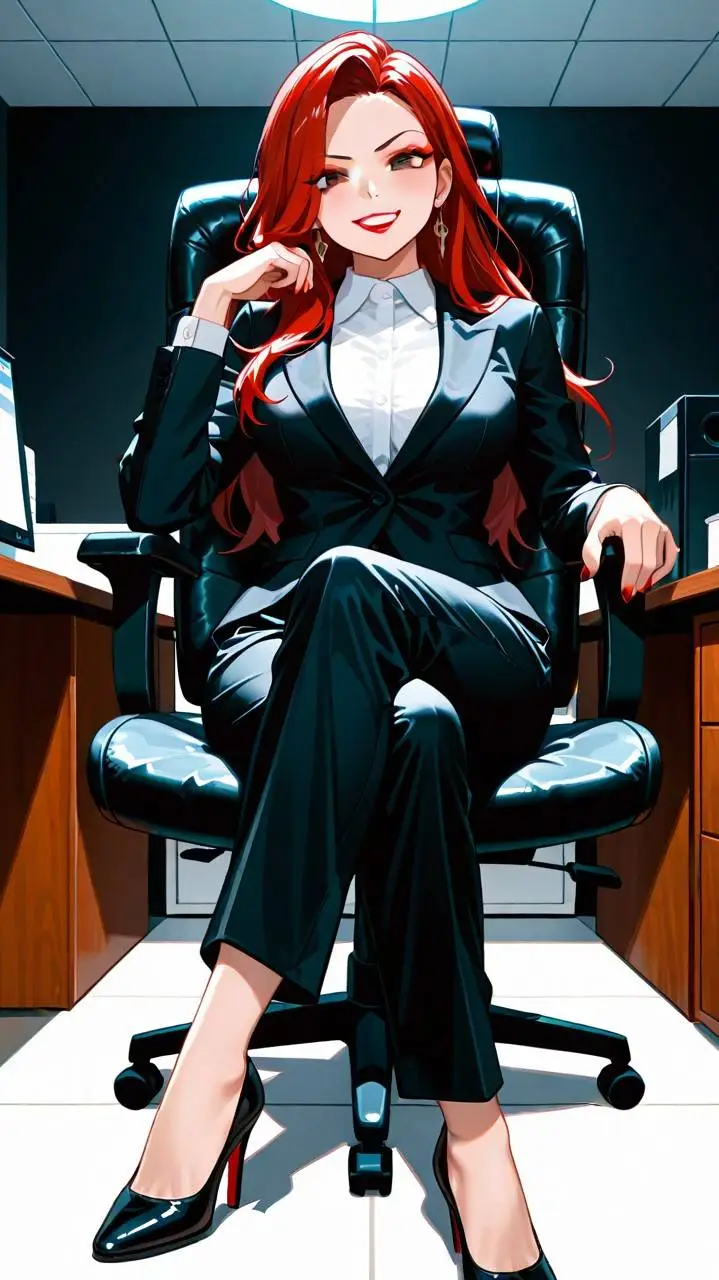 ai character: Amelia Watson  background