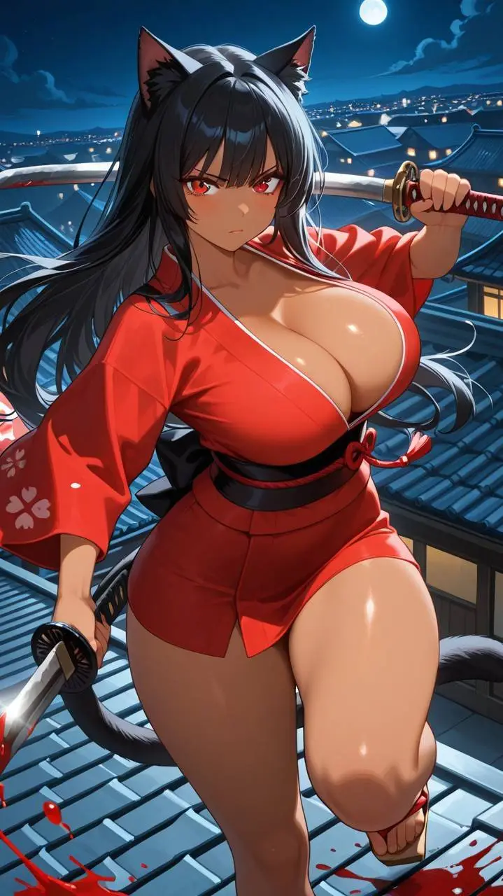 ai character: Kimiko Masahige  background