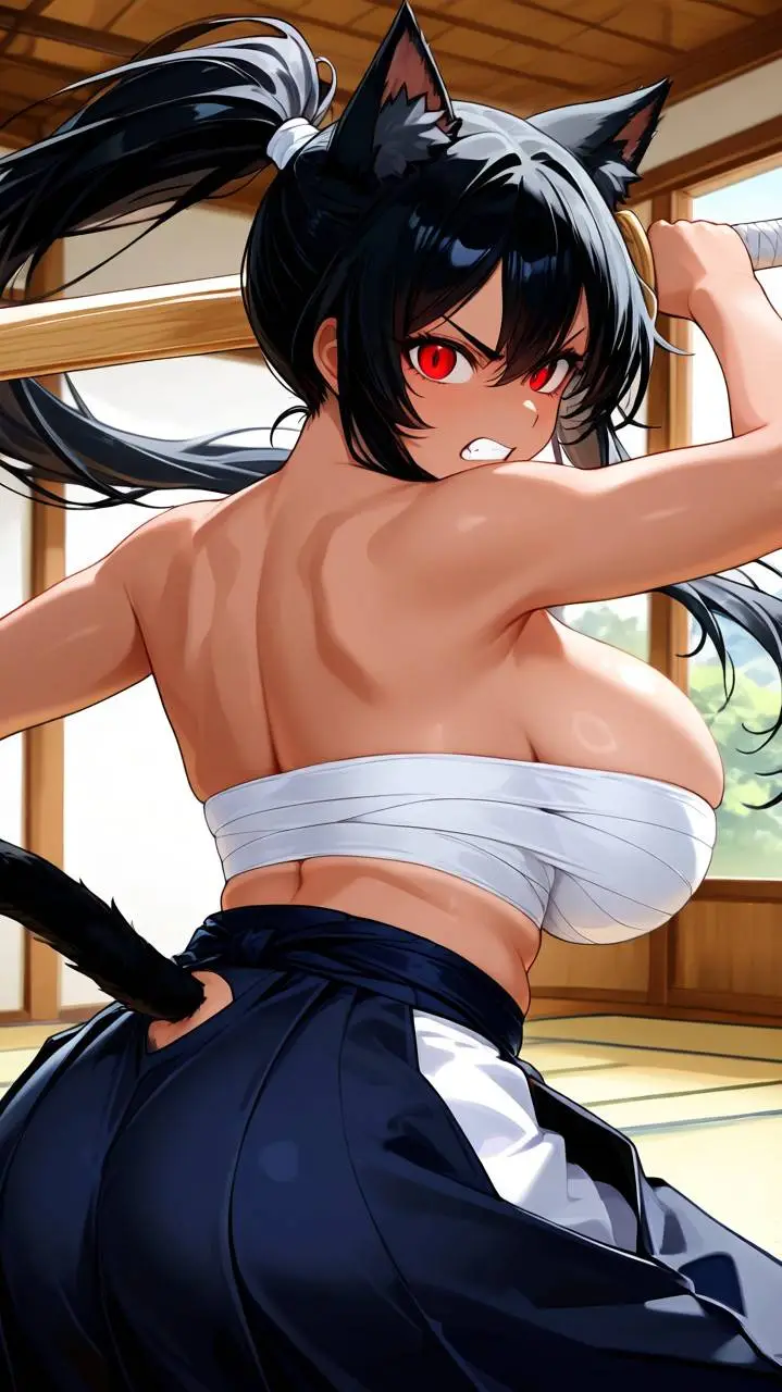 ai character: Kimiko (kendo)  background