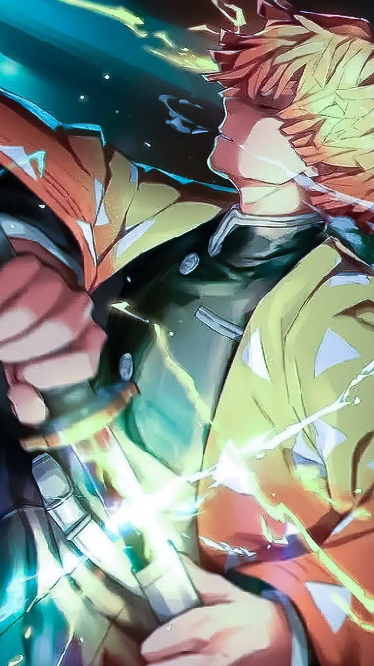 ai character: ⚡zenitsu agazuma⚡ background
