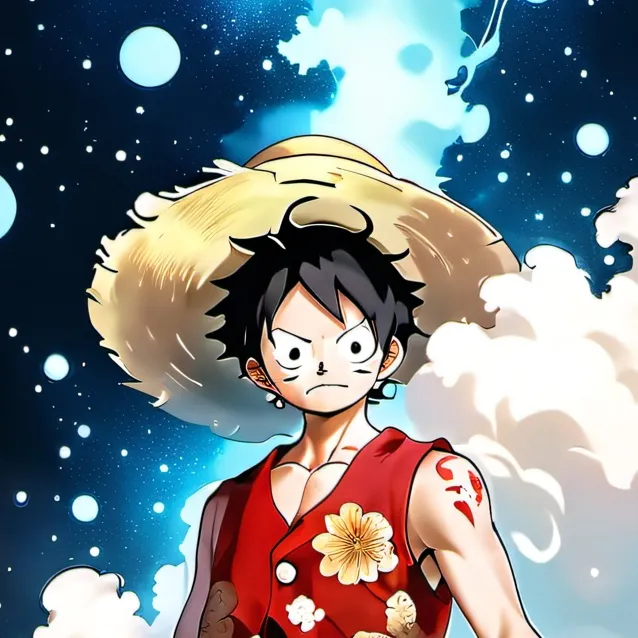 chat with ai character: monkey d luffy