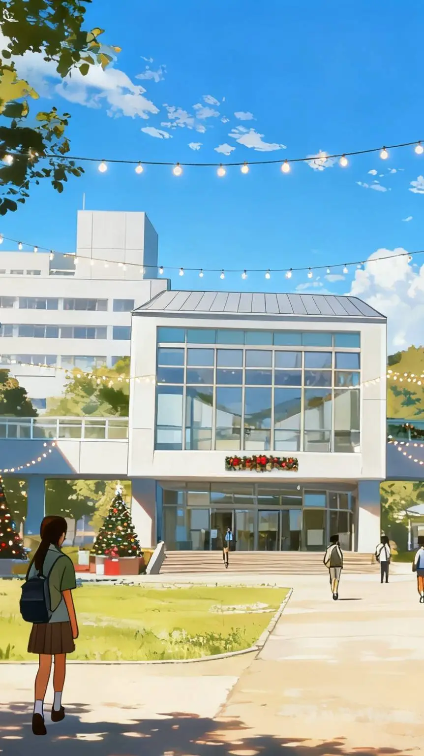 ai character: Navidad 🎄🎄 background