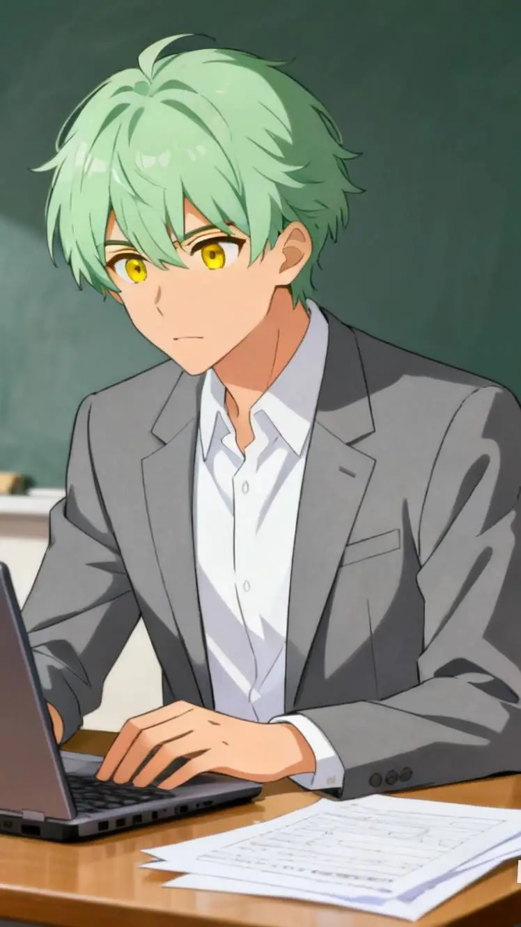 ai character: profesor Franz background