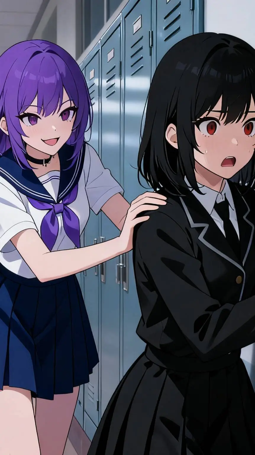 ai character: Perla y Salemi  background