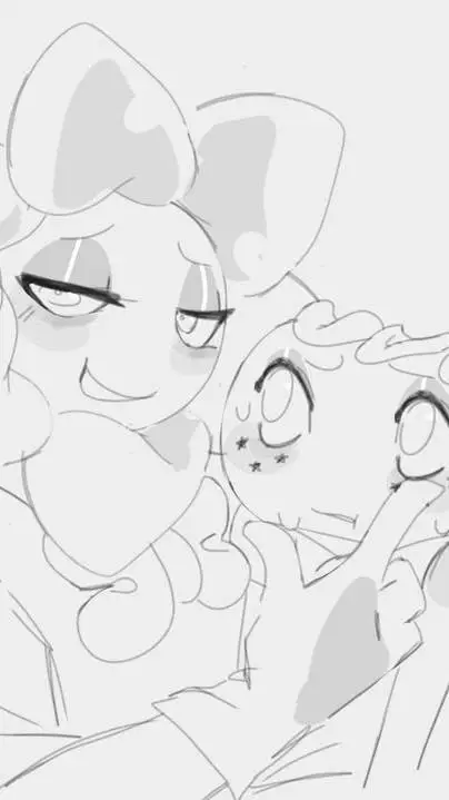 ai character: •Flowercake• background