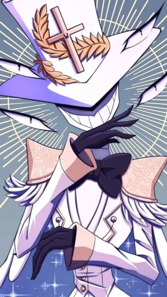 ai character: archangels- hazbin background