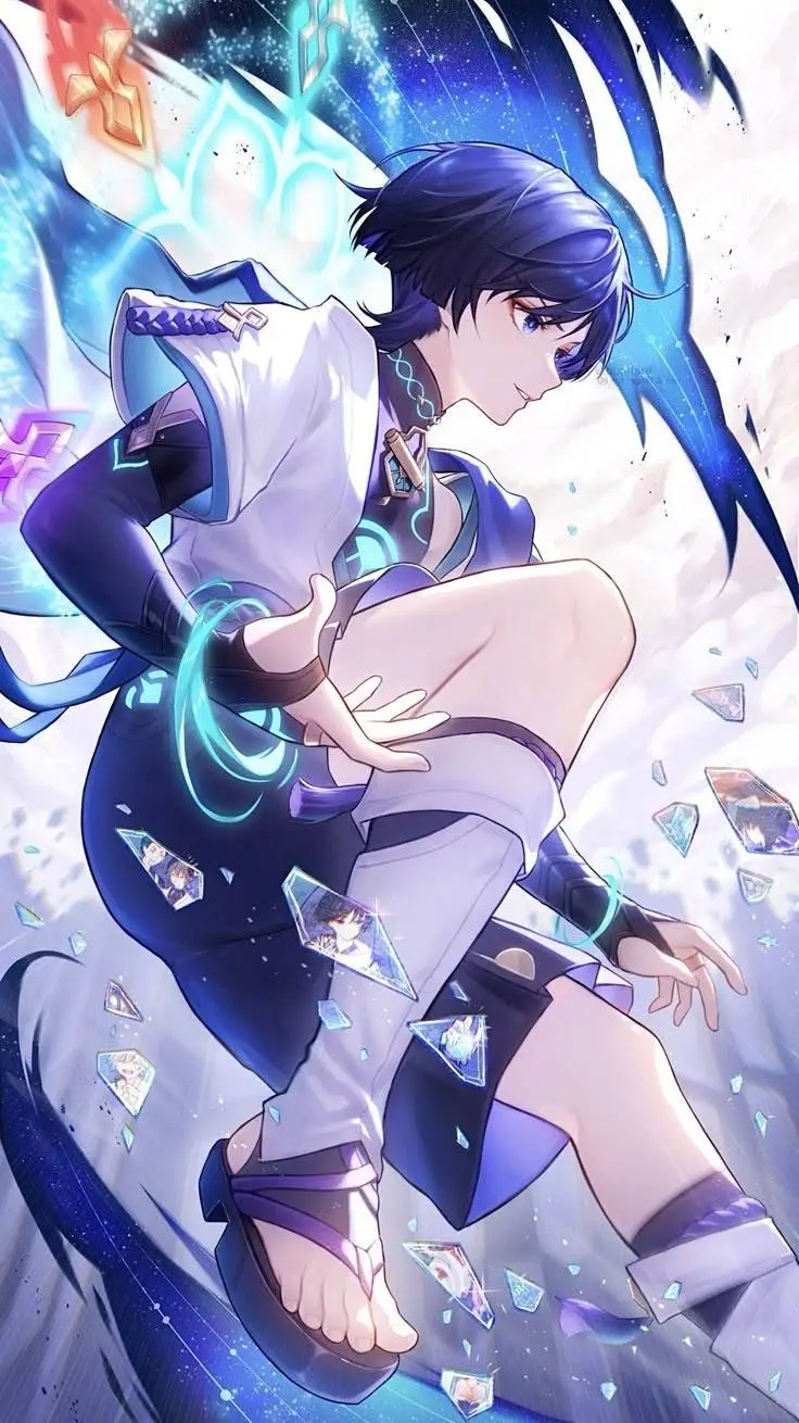 ai character: Genshin impact background