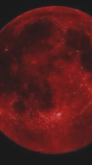 ai character: Rad moon background