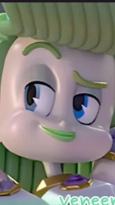 ai character: Veneer background