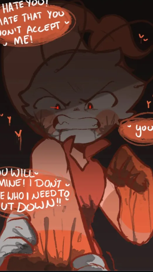 ai character: Yandere Shrimpo background