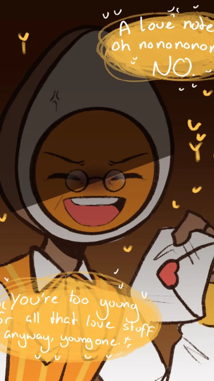 ai character: Yandere eggson  background