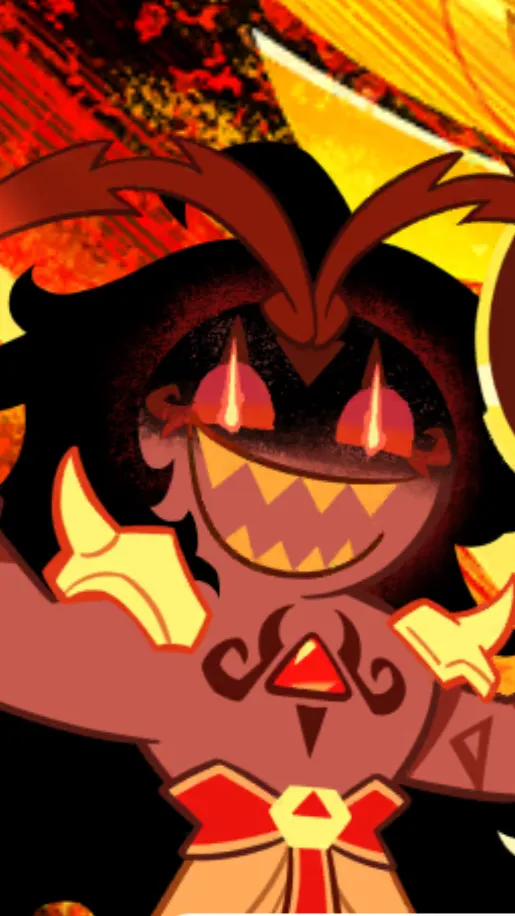 ai character: Burning spice ￼ background