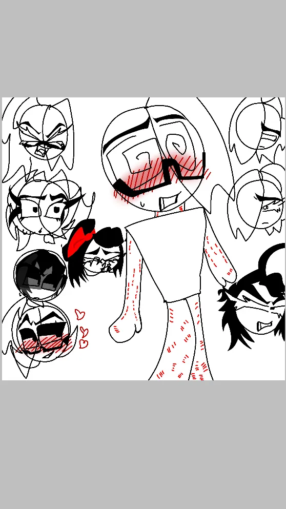 ai character: Sparkle X Luke background