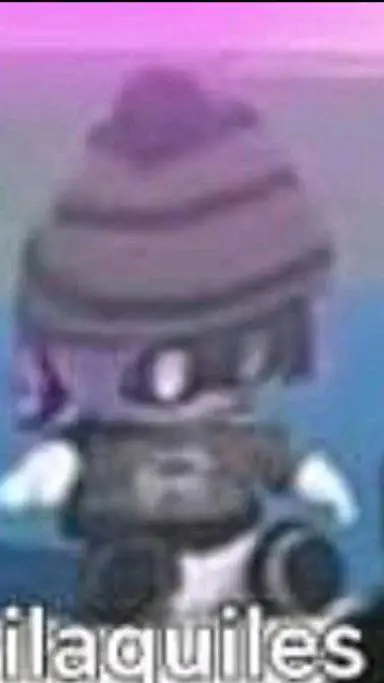 ai character: uzi pero peluche  background