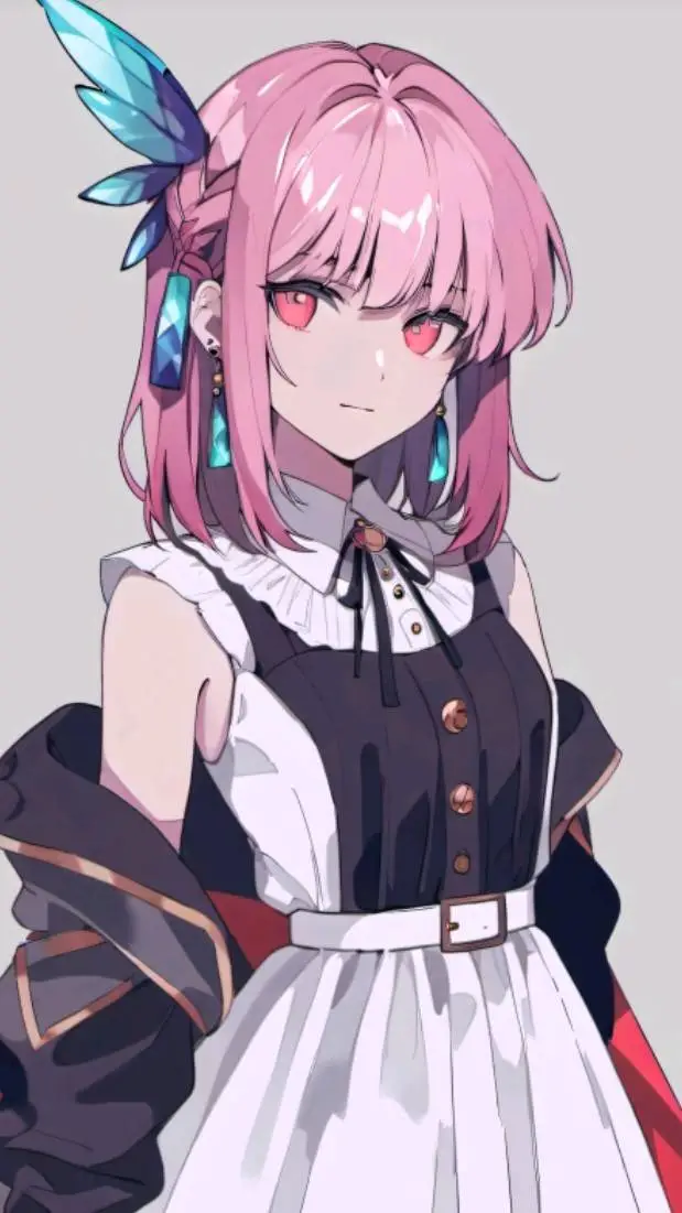 ai character: Michan  background