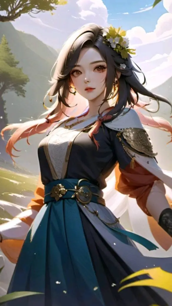 ai character: Ari  background