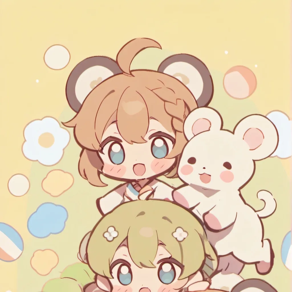 chat with ai character: 4 bebes feas