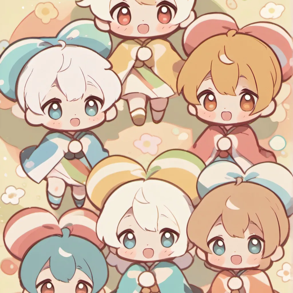 chat with ai character: 6 bebes