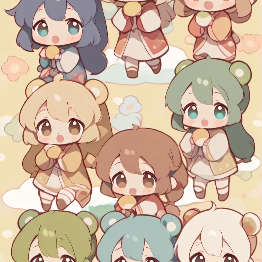 chat with ai character: 9 bebes oso