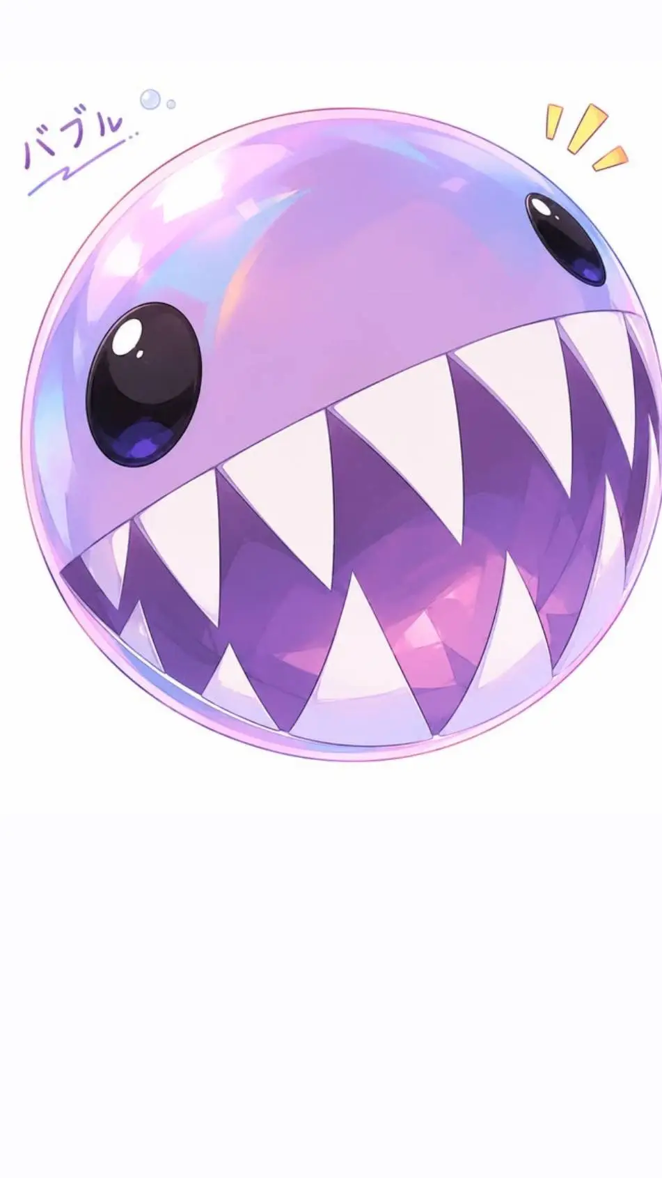 ai character: bubble  background