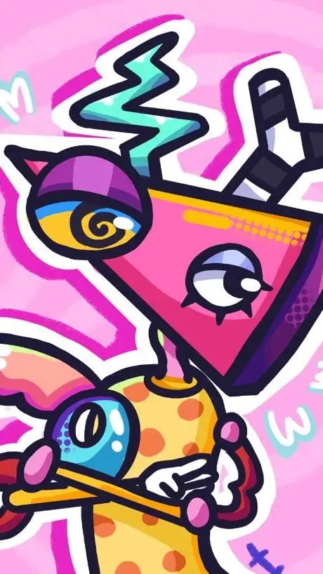 ai character: zooble background