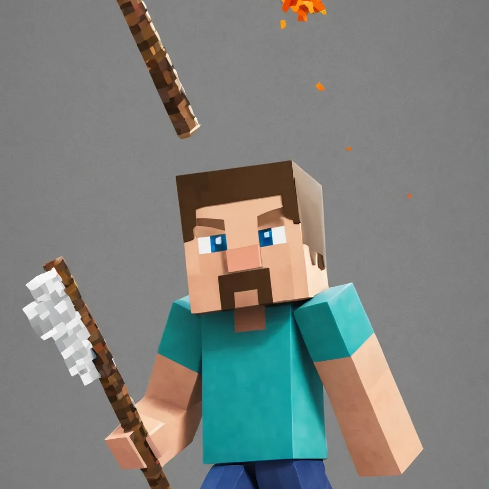 chat with ai character: he is steve