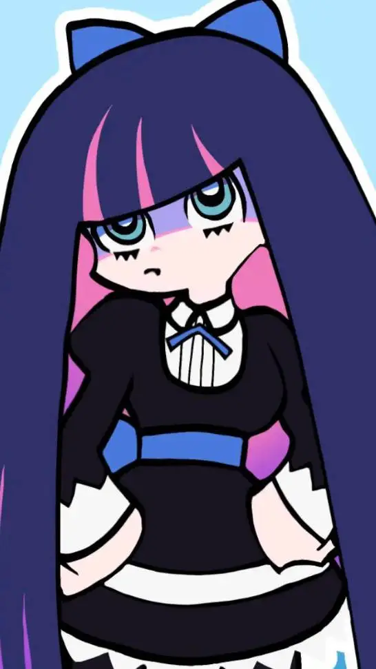 ai character: STOCKING! :D background