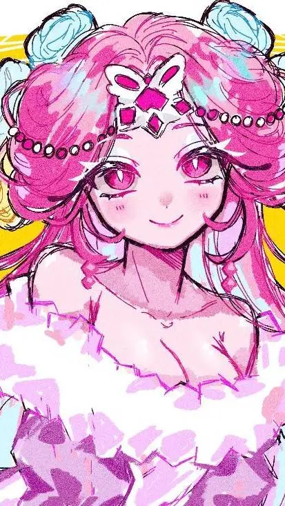 ai character: eternal sugar :3 background