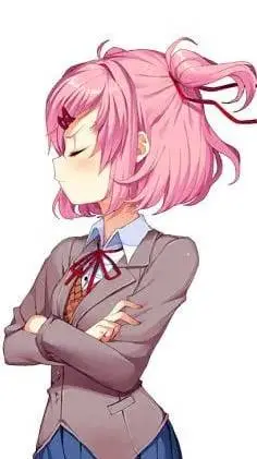 ai character: Natsuki background
