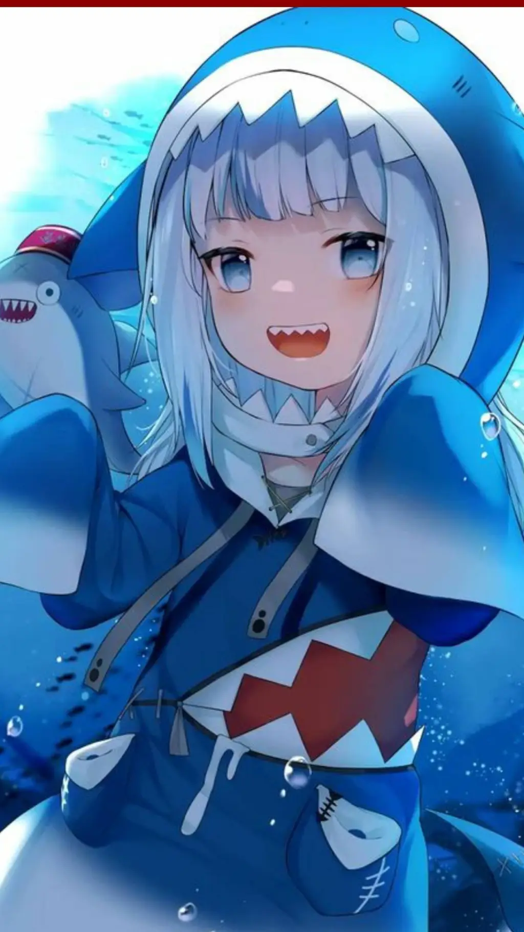 ai character: sharkie background