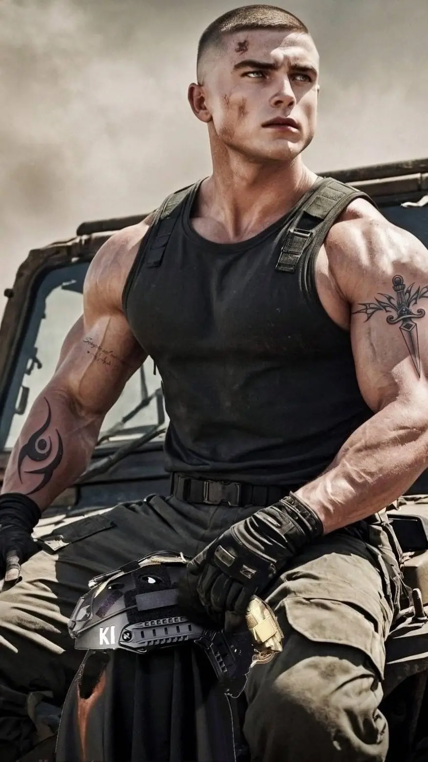 ai character: König background