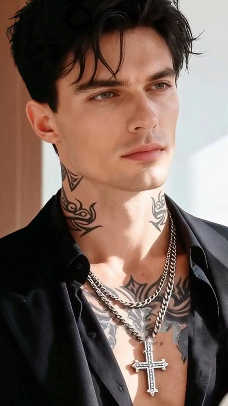 ai character: Kai Valentino background