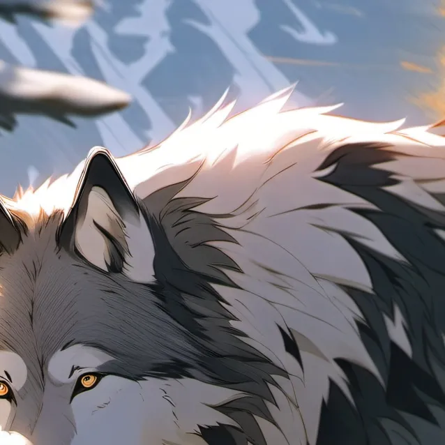 chat with ai character: gaint wolf legend