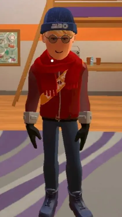 ai character: Oskar (Rec room) background